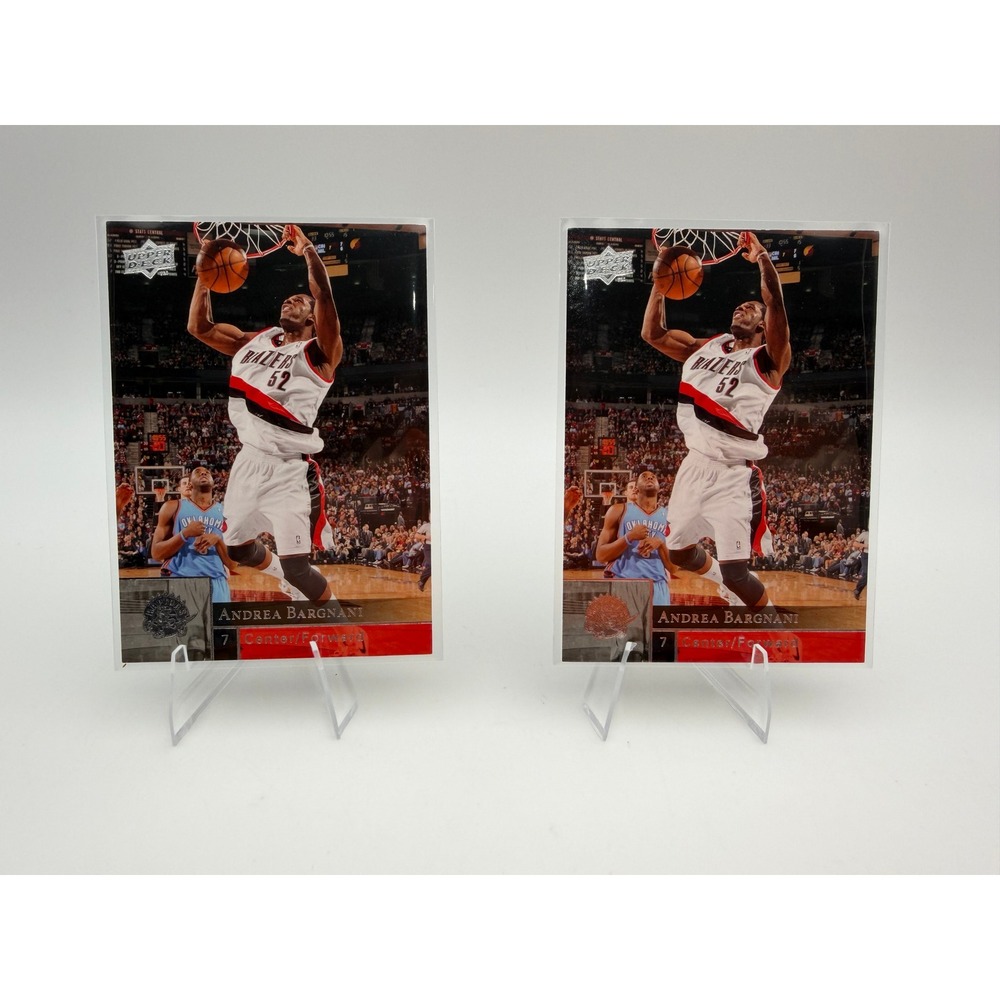 2009-10 Upper Deck Greg Oden Andrea Bargnani Error Card Misprint #165 NM